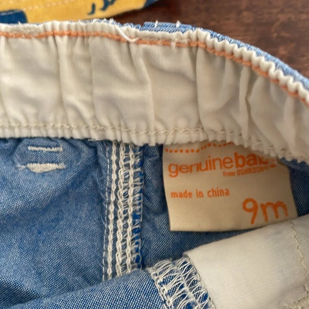 9 month clothing bundle- carters osh kosh